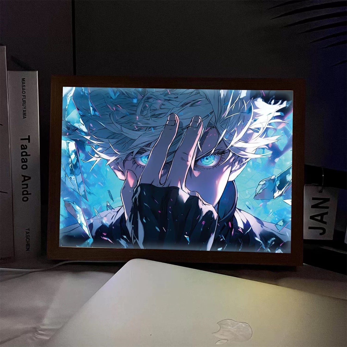 Jujutsu Kaisen LED Frame - Illuminate Your Space with Anime Style