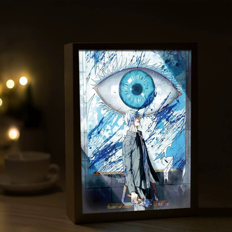 Jujutsu Kaisen LED Frame - Illuminate Your Space with Anime Style