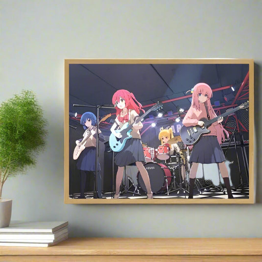 Bocchi The Rock Kessoku Band –  LED Frame